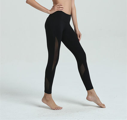 Low MOQ yoga capri leggings 4 way stretch yoga capris leggings