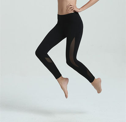 Low MOQ yoga capri leggings 4 way stretch yoga capris leggings
