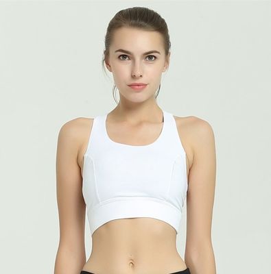 New arrival cheap wholesale strappy back yoga sports bra