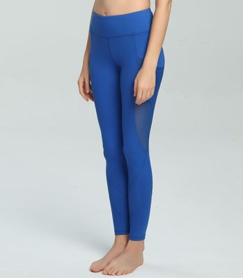 Cheap wholesale mesh yoga pants with pocket mesh yoga leggings