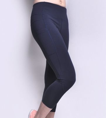 Wholesale 3/4 leggings with side pocket leggings with phone pocket
