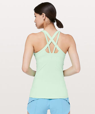 nylon lycra great stretch tank top beautiful strappy back stretch lycra tank top