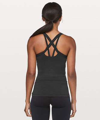 nylon lycra great stretch tank top beautiful strappy back stretch lycra tank top