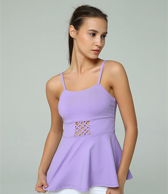 four way stretch nylon Lycra tank top stretch lycra tank top