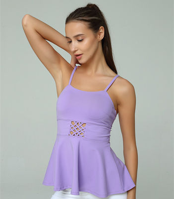 four way stretch nylon Lycra tank top stretch lycra tank top