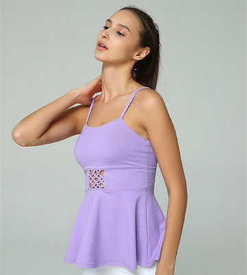 four way stretch nylon Lycra tank top stretch lycra tank top