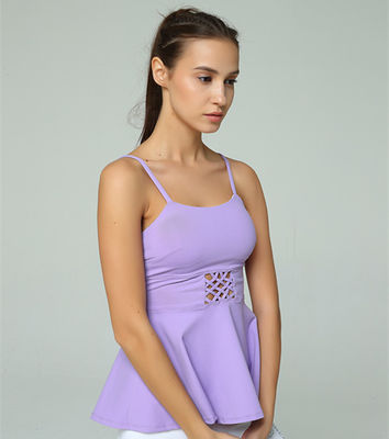 four way stretch nylon Lycra tank top stretch lycra tank top