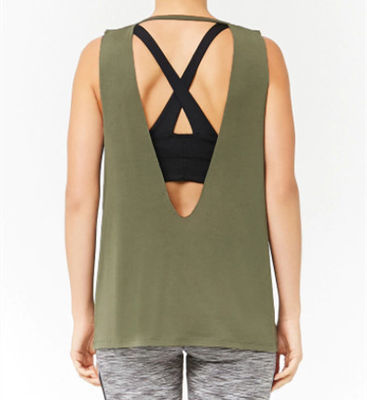 women active wear tank loose fit activewear tank top woman