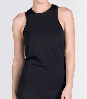 Nylon spandex fitness gym tops women sleeveless workout shirt
