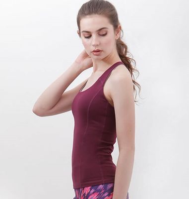 Womens workout wear dri fit yoga tank top custom women sports top