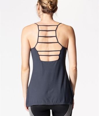 Custom fitness wear sexy open back tank top women fitness clothing