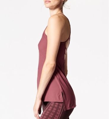 Custom fitness wear sexy open back tank top women fitness clothing