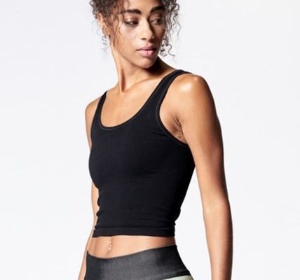 High quality active wear OEM customized woman fitness crop top