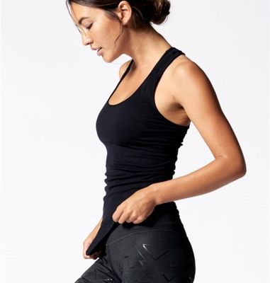 Custom Women Four Way Stretch Breathable Fitness Yoga Tank Tops