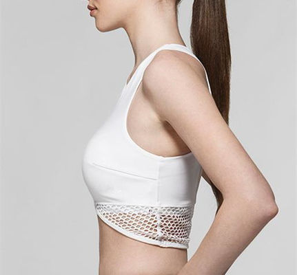 women gym crop top breathable wicking crop tops gym women