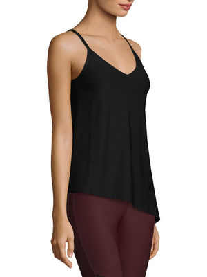 Wholesale yoga wear custom loose stringer tank top for women