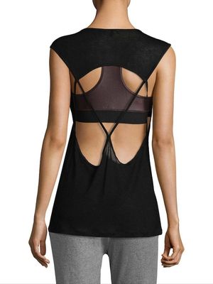 Wholesale yoga clothes shirt women sport tank top