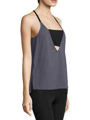 Wholesale women 2 in 1 gym vest sports wear built in bra tank top