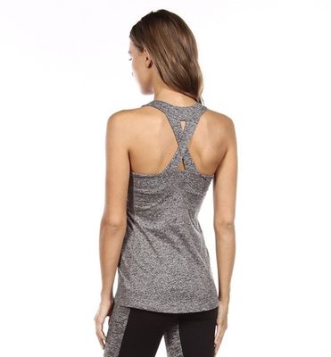 High quality nylon performance X back custom gym tank top