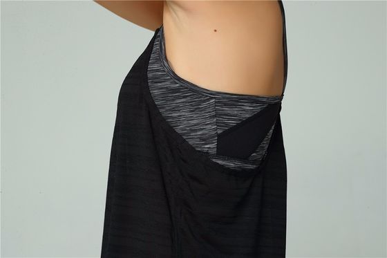 High quality women gym wear sexy sports tops with built in bra