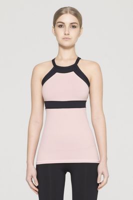 High quality nylon performed backless yoga tank tops