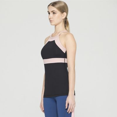 High quality nylon performed backless yoga tank tops