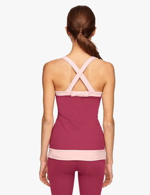 Wholesale back keyhole yoga women fitness tank top