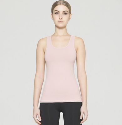 Open back tank top customized for yoga womens yoga clothing