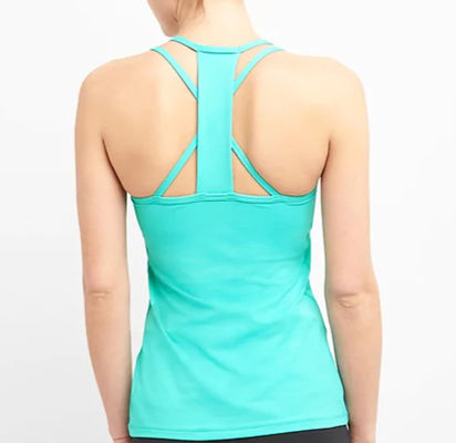 women fitness tank top low impact strappy women tank top fitness