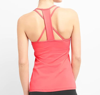 women fitness tank top low impact strappy women tank top fitness
