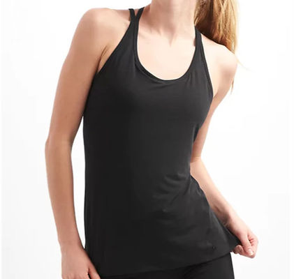 girls tank top Breathe strappy gym tops girls gym tank top