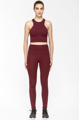 Wholesale mesh panel fitness gym custom tank top