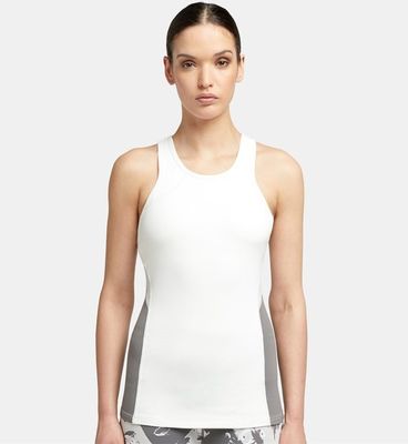 Sexy mesh decorated yoga top breathable cheap ladies yoga tank top