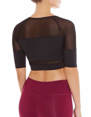 New design gym yoga wear ladies fitness crop top sexy