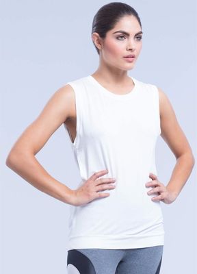 Nylon performance moisture wicking fitness top dri fit tank top