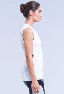 Nylon performance moisture wicking fitness top dri fit tank top