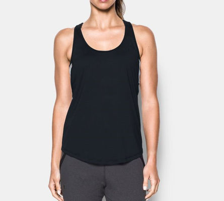 Unique mesh customized gym top breathable custom gym tank top