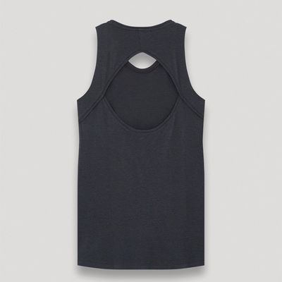 New design sexy back hole cut out detail fitness tank top