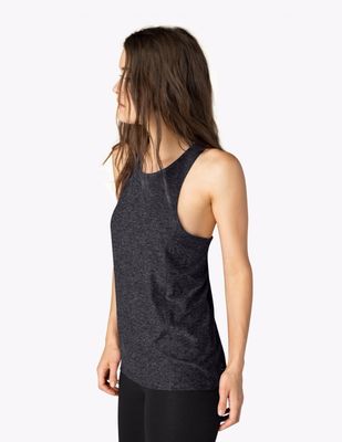 New design back keyhole gym women loose tank top