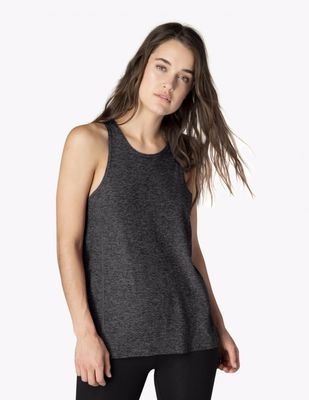 New design back keyhole woman sleevelsee custom tank top