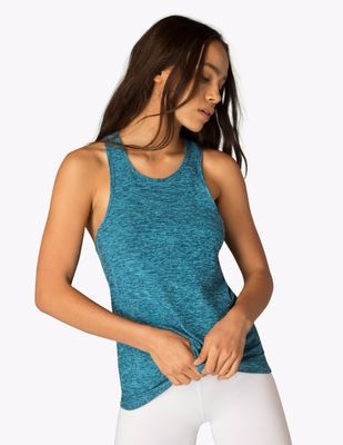 New design back keyhole sleeveless running tank tops women