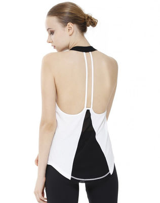 girls vest top loose fitted breathable mesh sports mesh vests yoga vest