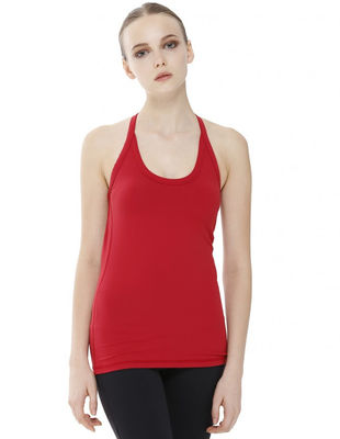 women fitness top nylon spandex tanktop fitness women