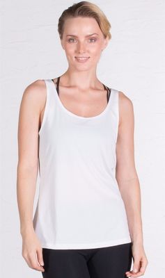 Racerback design yoga tank top four way stretch custom made yoga tank tops