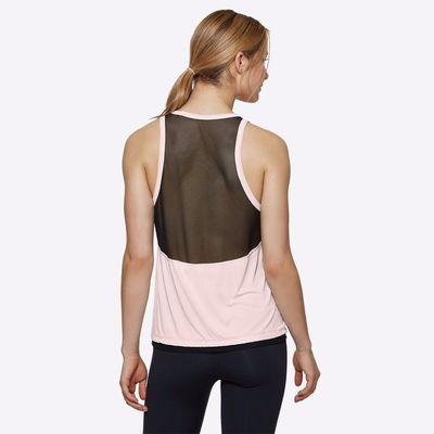 New style cheap tank top with back mesh detail cheap ladies yoga tank top