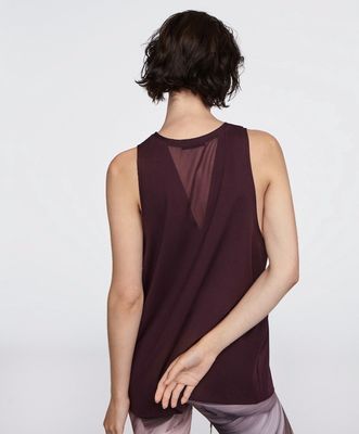 High quality front sexy mesh decorated tank top hot girls sexy tank top