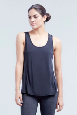 High quality cheap tank top with crisscross mesh detail back cheap gym tank top