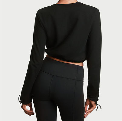 women sports tees long sleeve fitness long sleeve crop