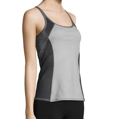 High quality nylon spandex performed quick dry tank top dry fit gym wear