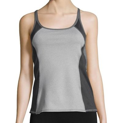 High quality nylon spandex performed quick dry tank top dry fit gym wear
